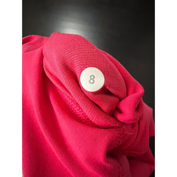 Lululemon High-Rise Hot Pink Cropped Leggings Size 8 - Picture 3 of 3